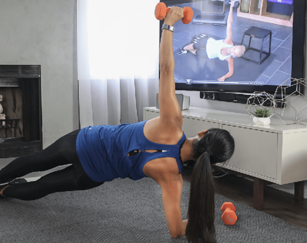 Get a healthy U TV workout