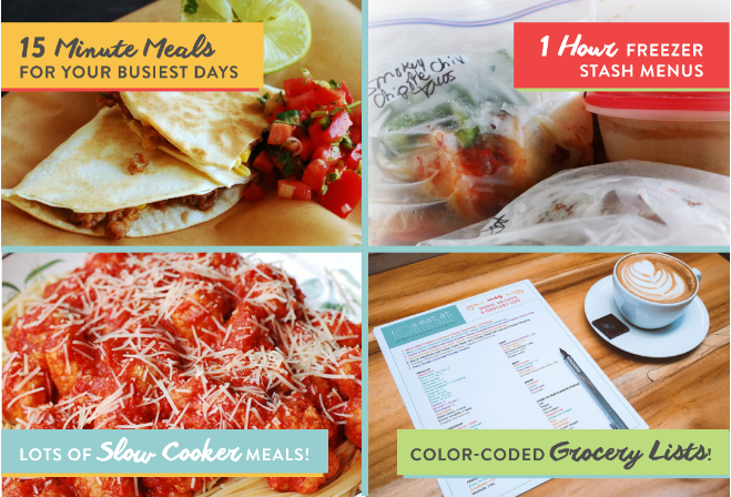 Get the Eat at Home Menu-Planning Service for only $1.21 per week!