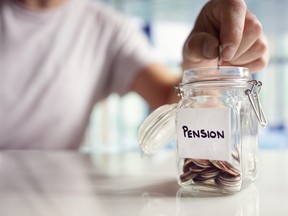 Your defined contribution pension is secured in Ontario until the age of 55.