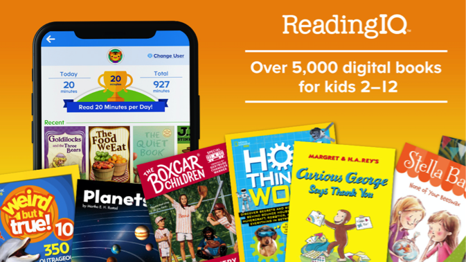 ReadingIQ app for kids